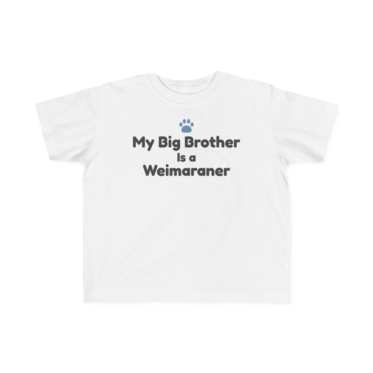 My Big Brother Is a Weimaraner Kids Tee