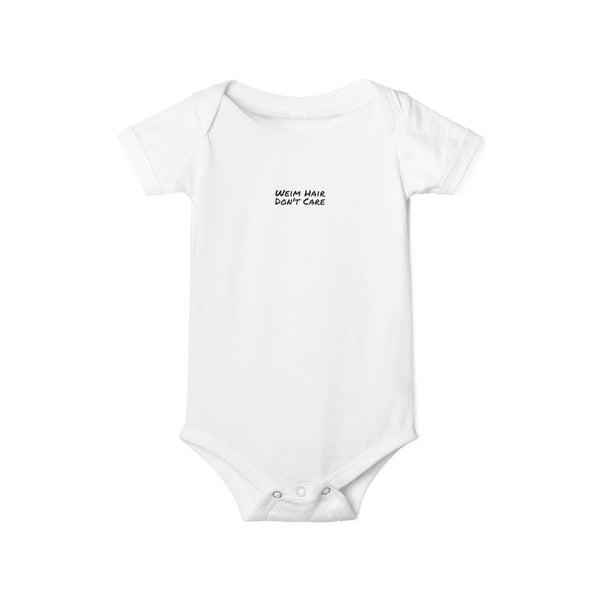 Weim Hair Don't Care — Baby Onesie
