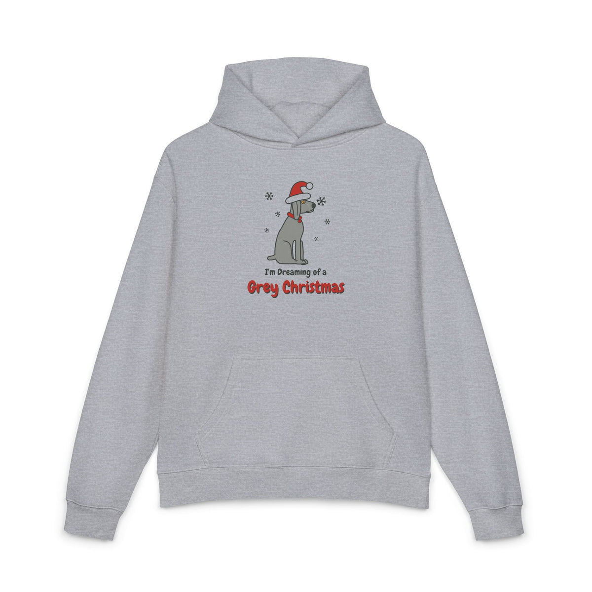Grey Christmas Hoodie