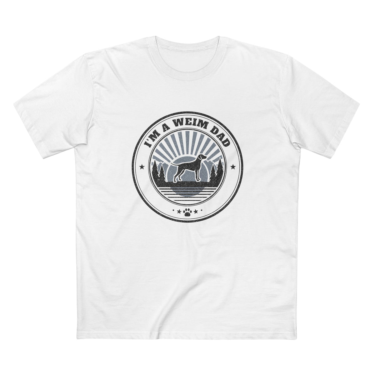 Weim Dad Badge Classic Tee