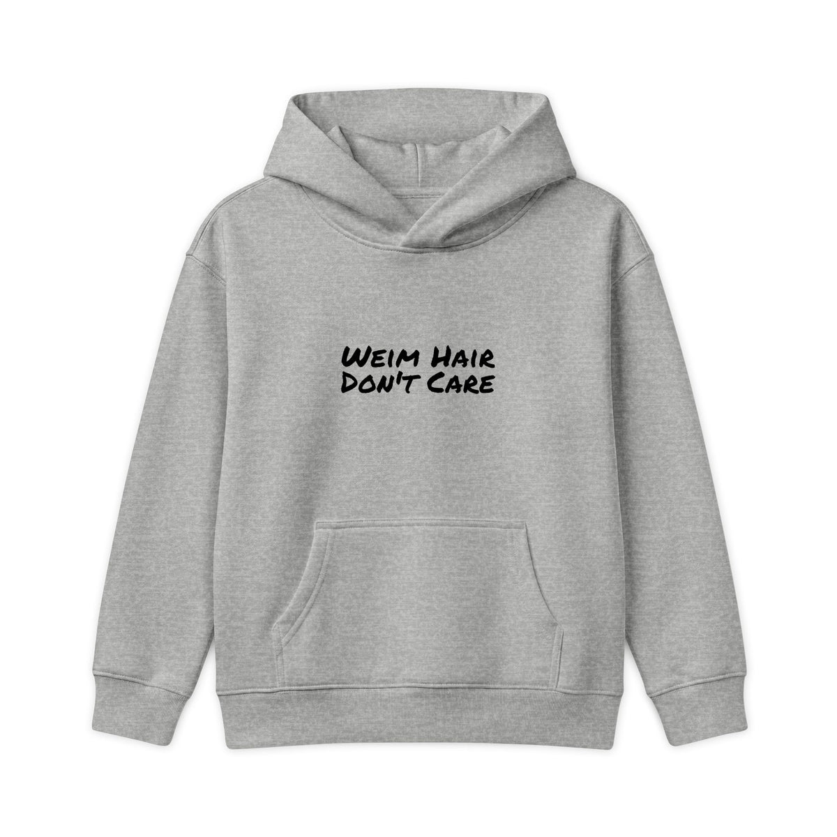 Weim Hair Don't Care — Kids Hoodie