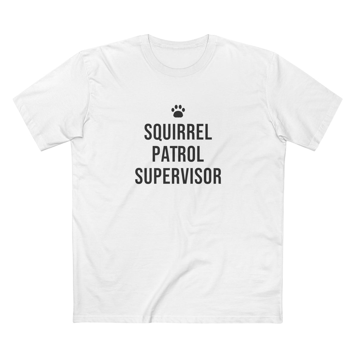 Squirrel Patrol Supervisor Tee