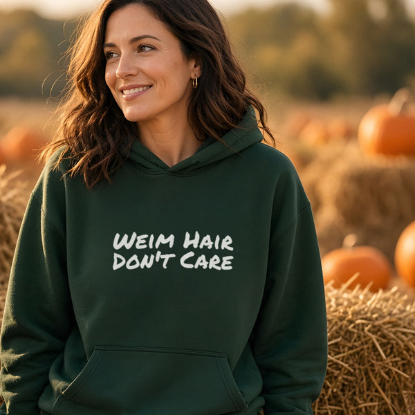Weim Hair Don't Care — Relaxed Hoodie