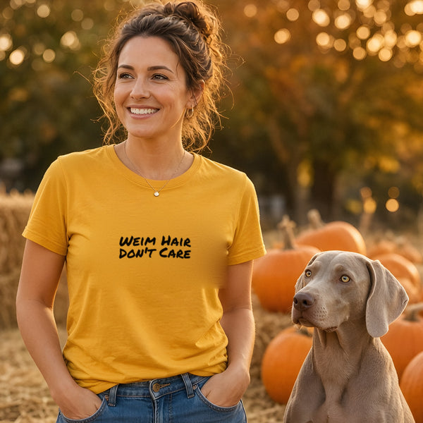 Weim Hair Don't Care — Staple Tee